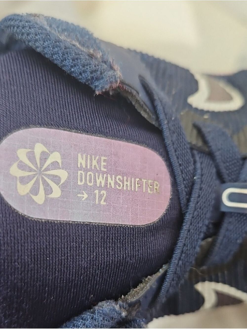 Nike Downshifter 12Younger Kids' Shoes Blue Sneakers Circular Fashion Pre-loved - Picture 14 of 17